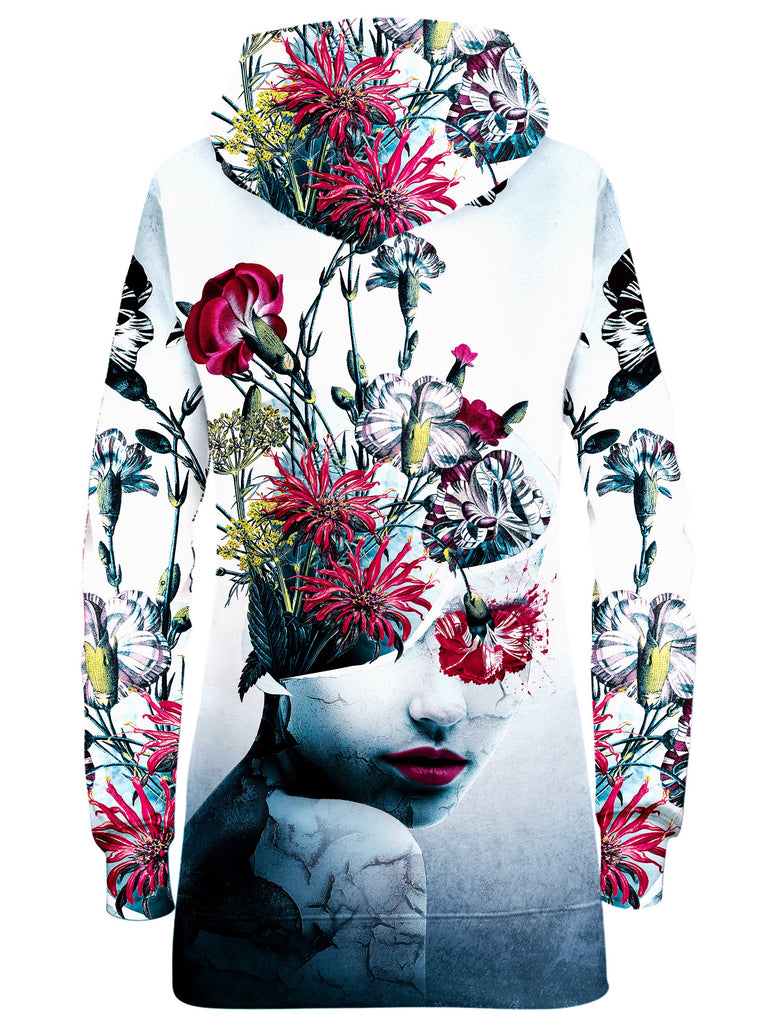 Spirit of Flowers Hoodie Dress, Riza Peker, T6 - Epic Hoodie