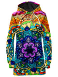 Microcosm Mandala Hoodie Dress, Rachel Rosenkoetter, T6 - Epic Hoodie
