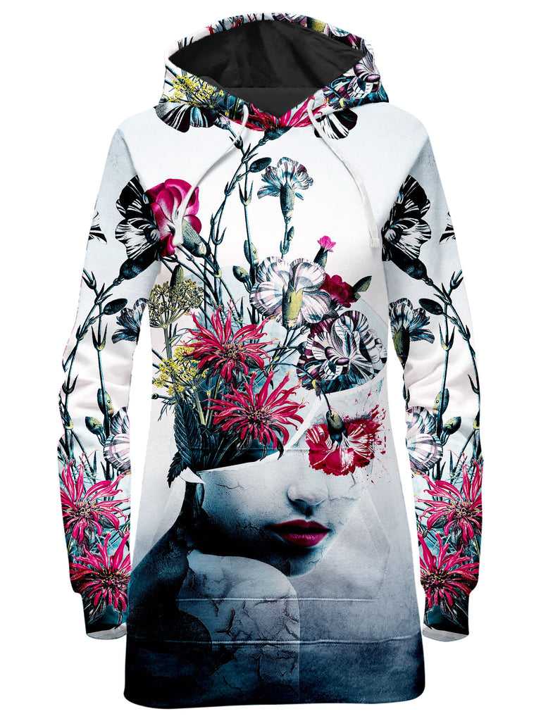 Riza Peker - Spirit of Flowers Hoodie Dress