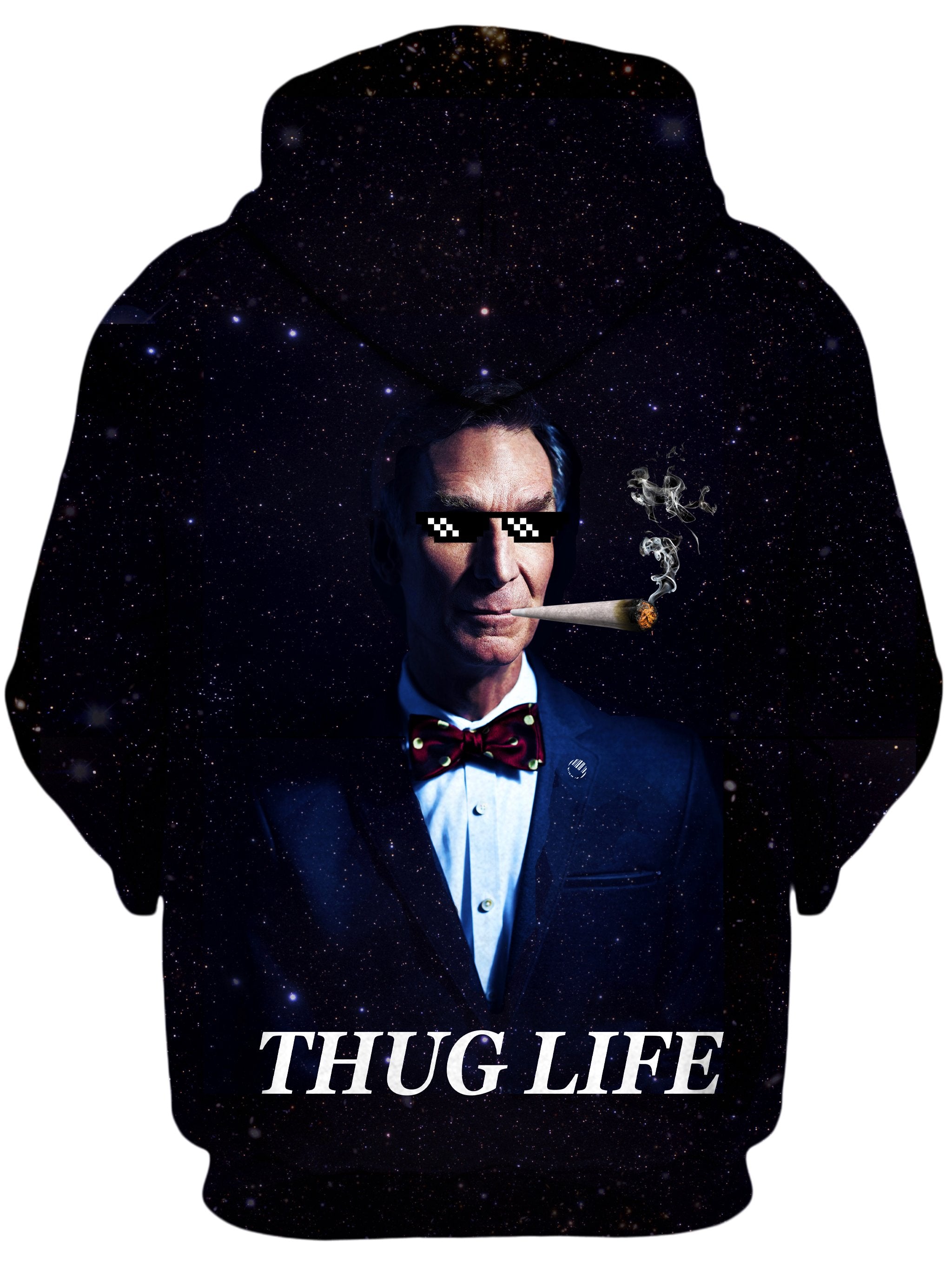 Bill Hye Thug Life Unisex Zip-Up Hoodie Noctum X Truth Epic Hoodie