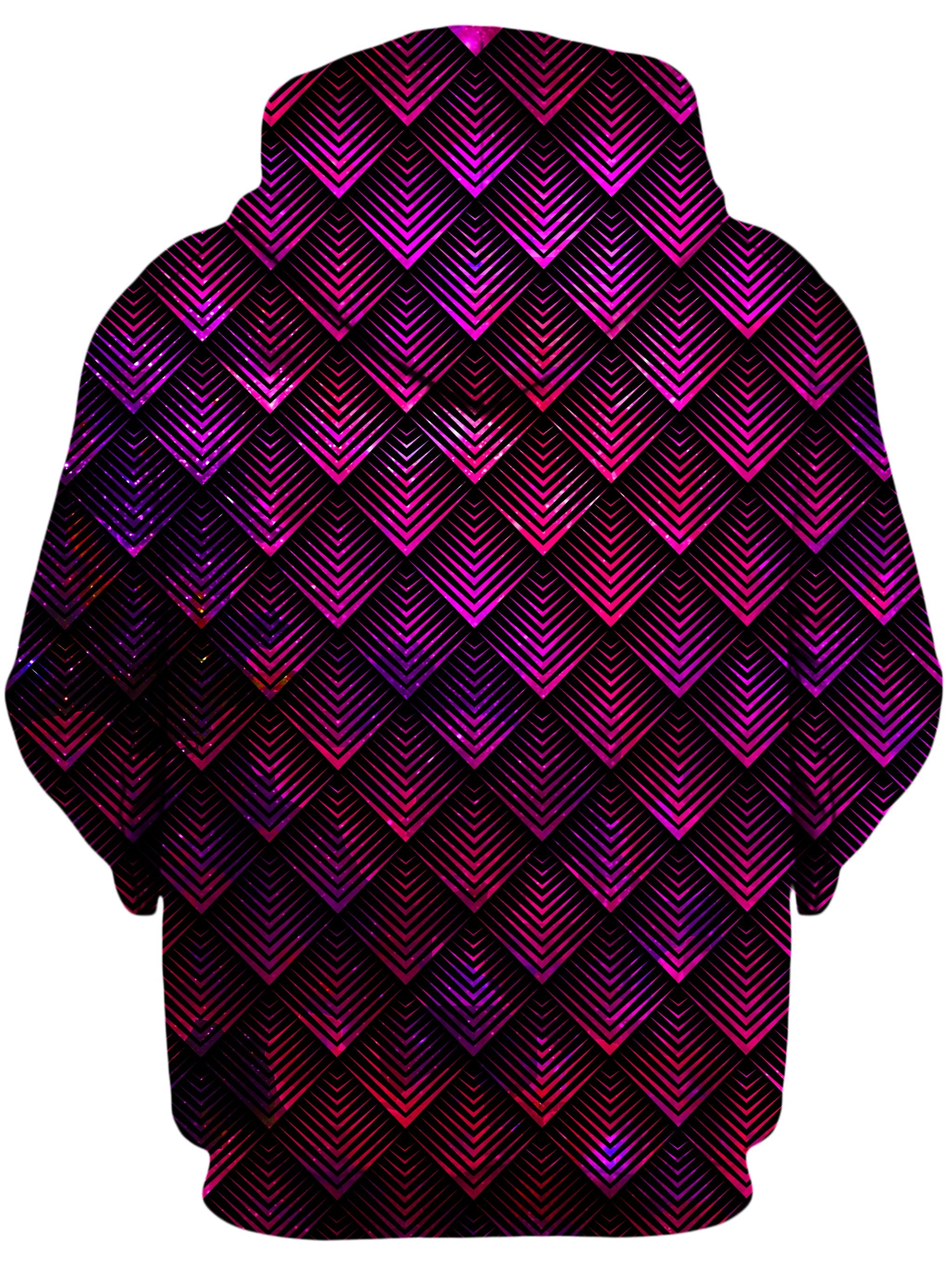 Galactic Dragon Scale Pink Unisex Hoodie Noctum X Truth Epic Hoodie