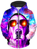 Nebulous K9 Unisex Zip-Up Hoodie Heather McNeil Epic Hoodie