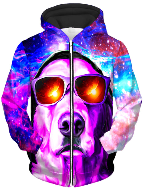 Nebulous K9 Unisex Zip-Up Hoodie Heather McNeil Epic Hoodie