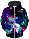 Upside Down Unisex Zip-Up Hoodie, Heather McNeil, T6 - Epic Hoodie