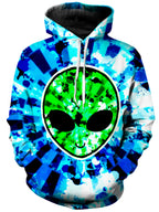 Alien Tie-Dye Unisex Hoodie Big Tex Funkadelic Epic Hoodie