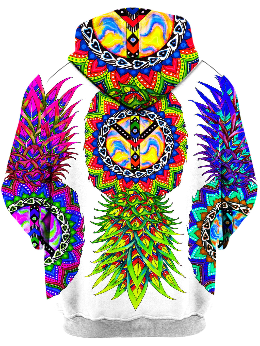 Ananas Trio Unisex Zip-Up Hoodie Svenja Jodicke Epic Hoodie