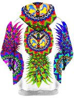Ananas Trio Unisex Zip-Up Hoodie Svenja Jodicke Epic Hoodie