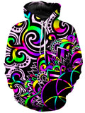White Doodle Magic V2 Unisex Hoodie BrizBazaar Epic Hoodie
