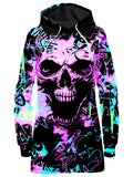 Skull Graffiti Hoodie Dress Big Tex Funkadelic Epic Hoodie