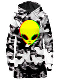 Trippy Alien Hoodie Dress Big Tex Funkadelic Epic Hoodie