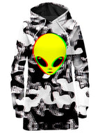 Trippy Alien Hoodie Dress Big Tex Funkadelic Epic Hoodie