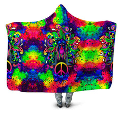 Peace Rafiki Hooded Blanket