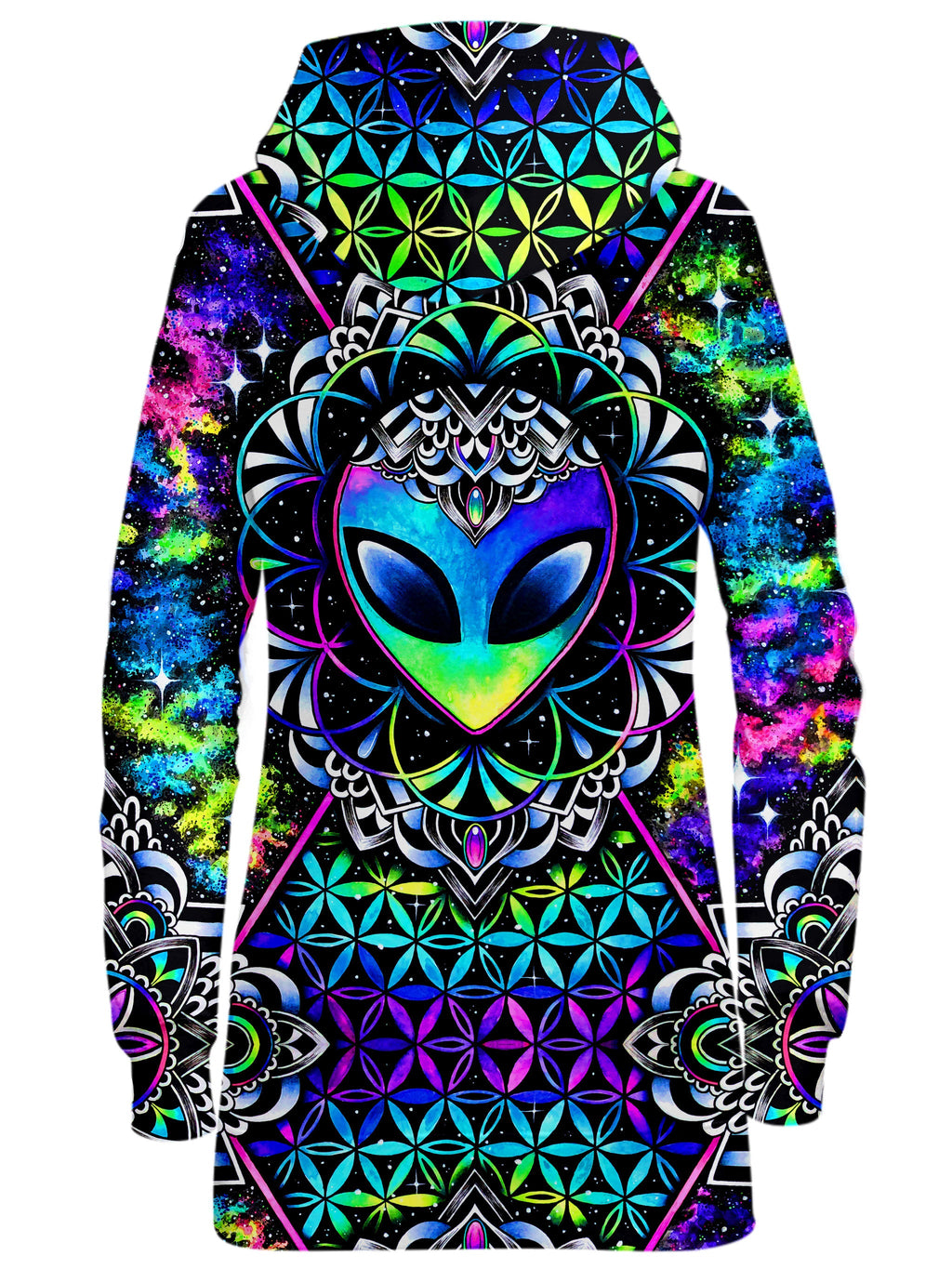 Conscious Cosmos Hoodie Dress BrizBazaar Epic Hoodie