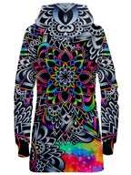 Mandala Vibez Hoodie Dress BrizBazaar Epic Hoodie