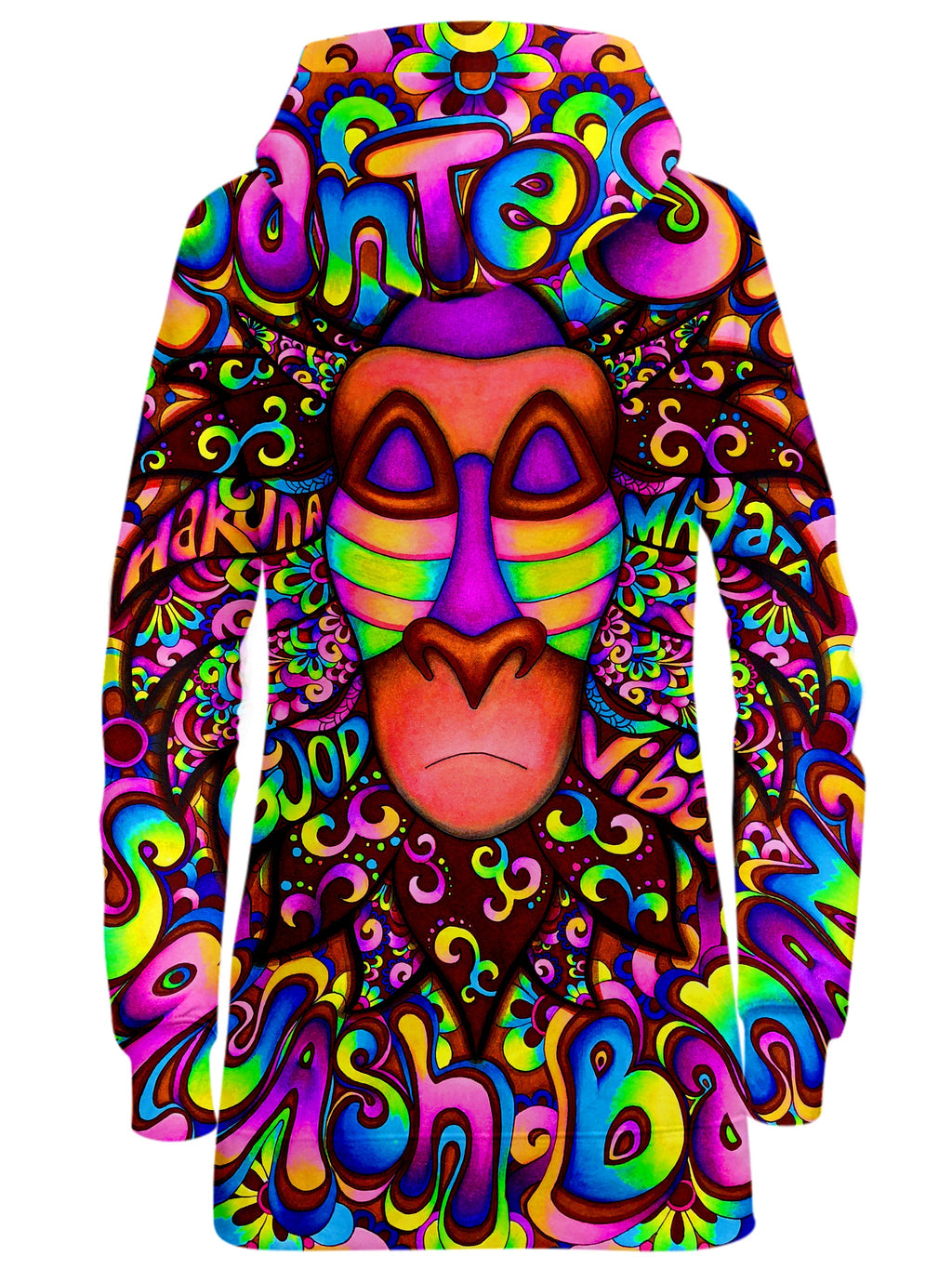 Rafiki Vibes Hoodie Dress BrizBazaar Epic Hoodie