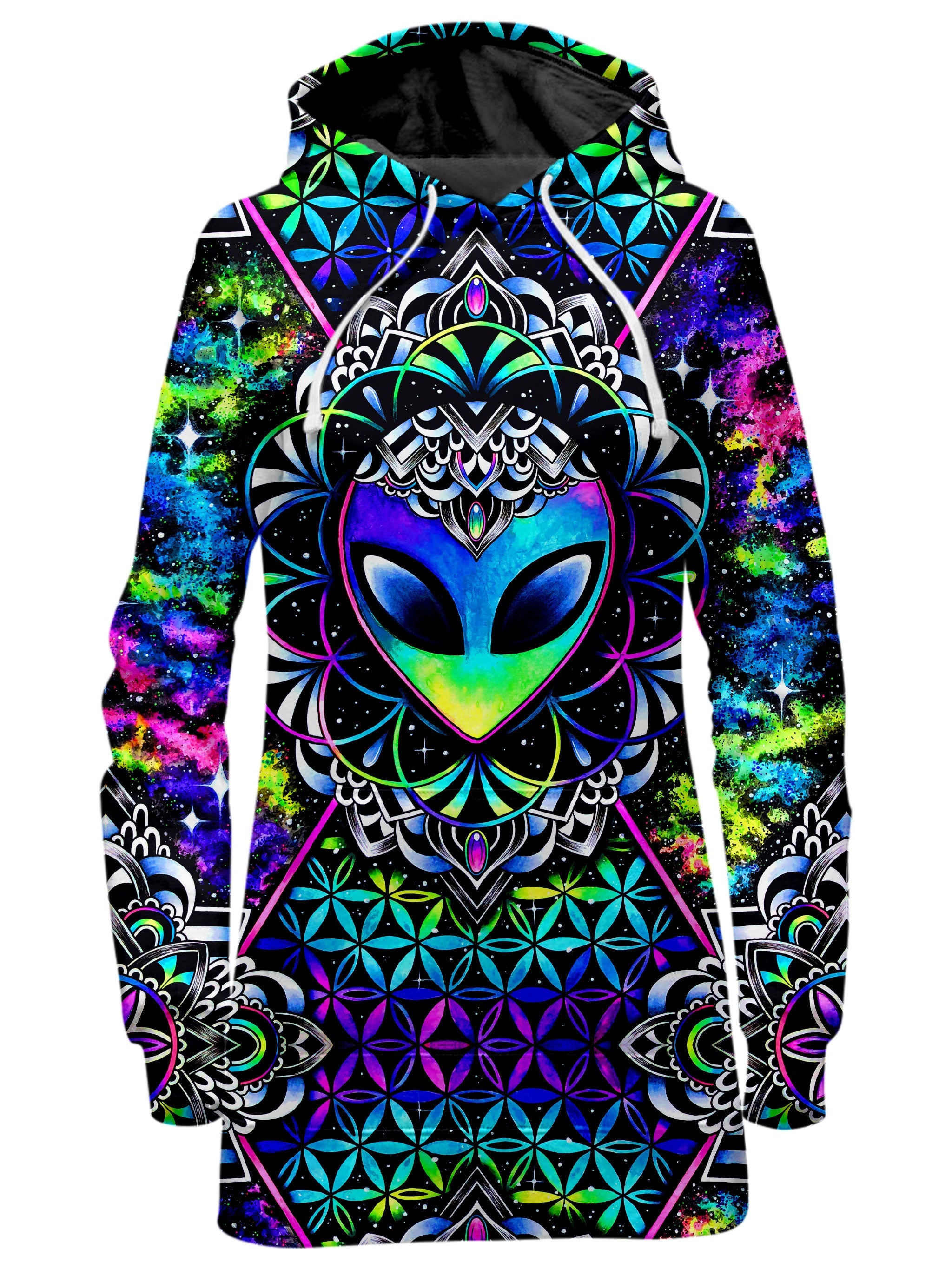Conscious Cosmos Hoodie Dress BrizBazaar Epic Hoodie