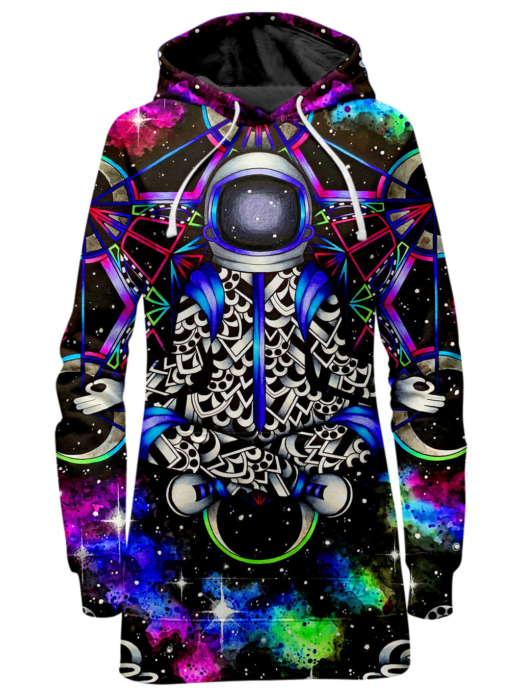 Cosmonaut Hoodie Dress BrizBazaar Epic Hoodie