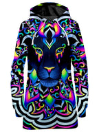 Electric Lion Hoodie Dress BrizBazaar Epic Hoodie