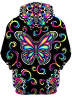Butterfly Vibez Unisex Hoodie BrizBazaar Epic Hoodie
