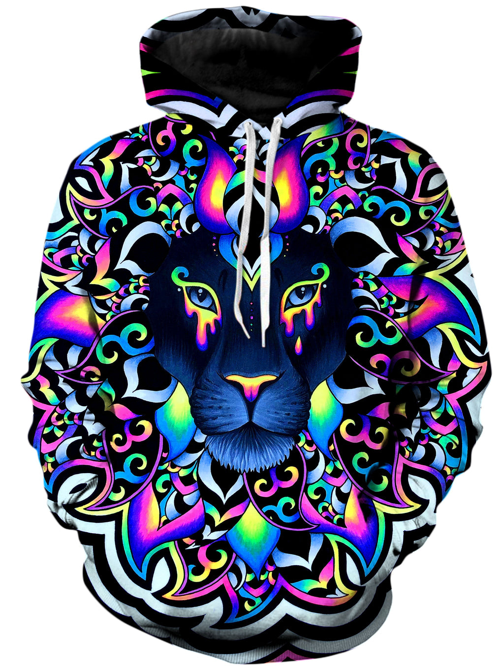 Electric Lion Unisex Hoodie BrizBazaar Epic Hoodie