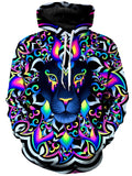 Electric Lion Unisex Hoodie BrizBazaar Epic Hoodie
