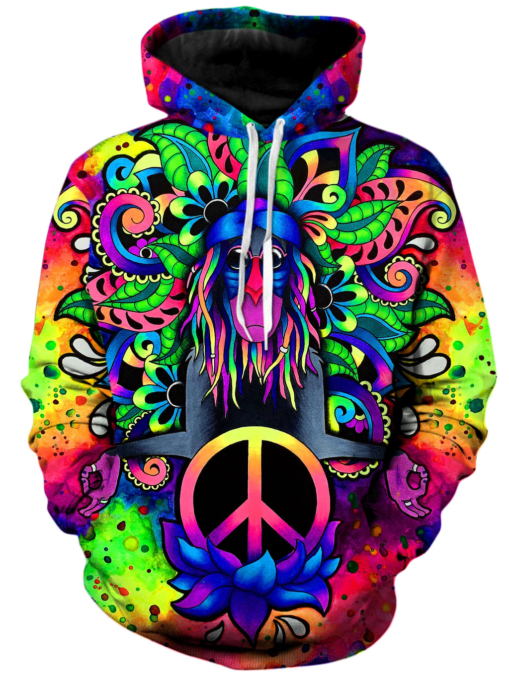 Peace Rafiki Unisex Hoodie BrizBazaar Epic Hoodie