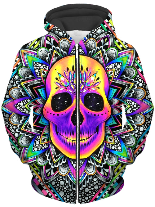 Burnout Unisex Zip-Up Hoodie BrizBazaar Epic Hoodie