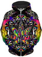Kronic Haze Unisex Zip-Up Hoodie BrizBazaar Epic Hoodie