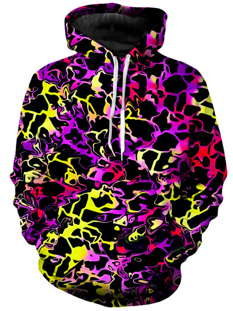 Big Tex Funkadelic - Psychedelic Rainbow Leopard Unisex Hoodie