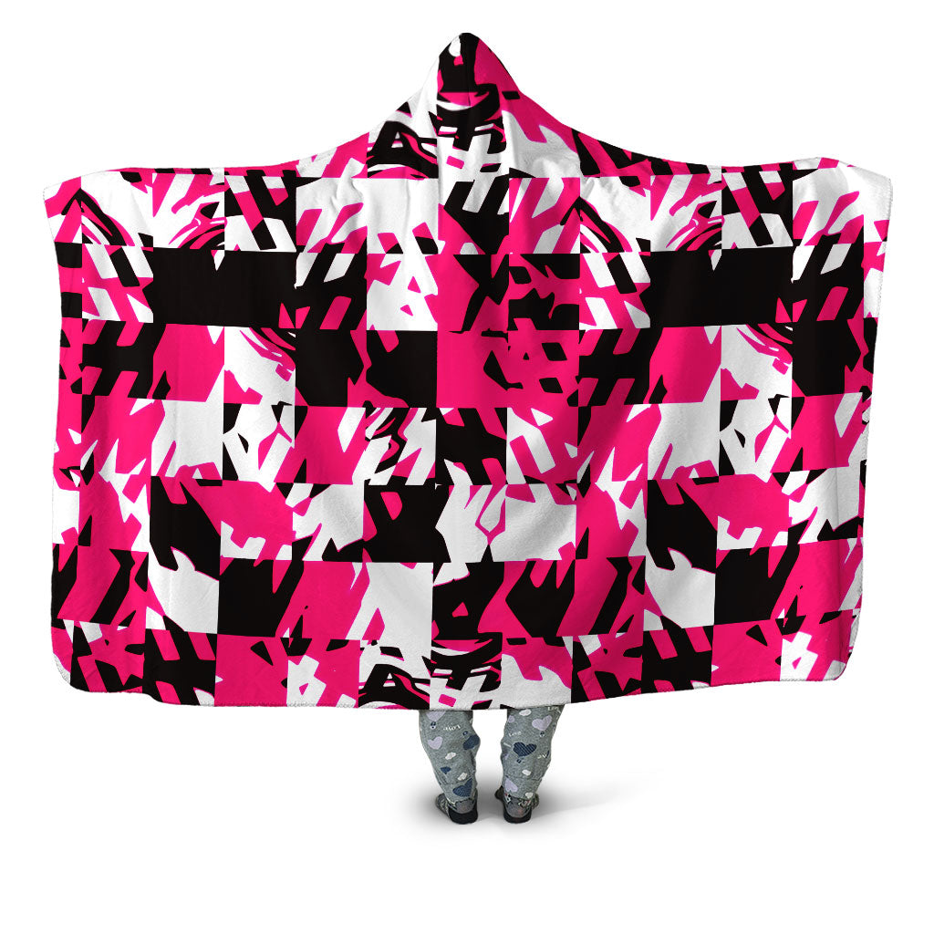 Pink Digital Hooded Blanket Big Tex Funkadelic Epic Hoodie
