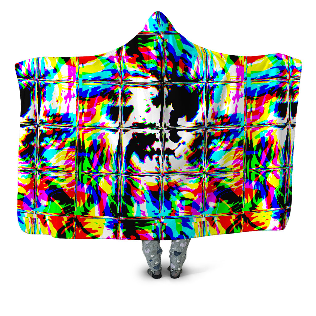 Rave Glitch Og Hooded Blanket Big Tex Funkadelic Epic Hoodie