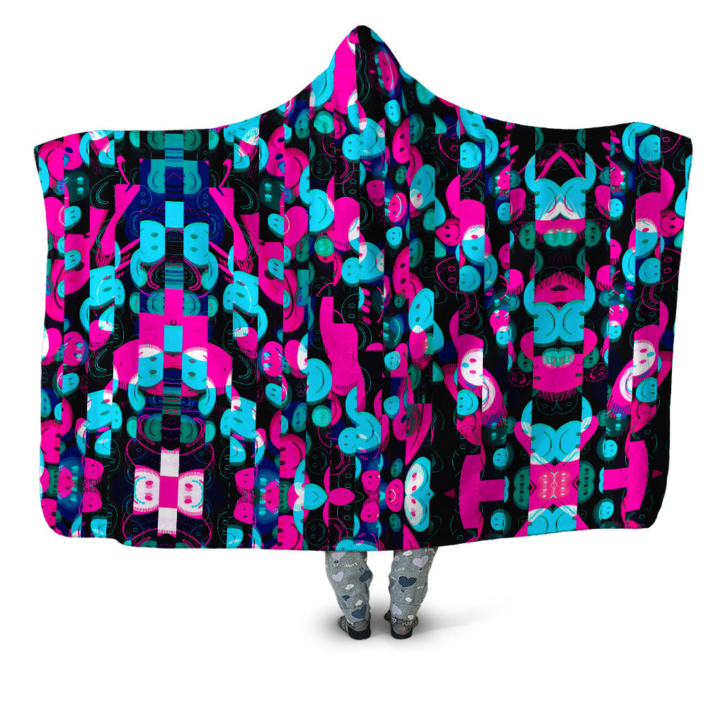 Smiles of Nightmares Past Hooded Blanket Big Tex Funkadelic Epic Hoodie