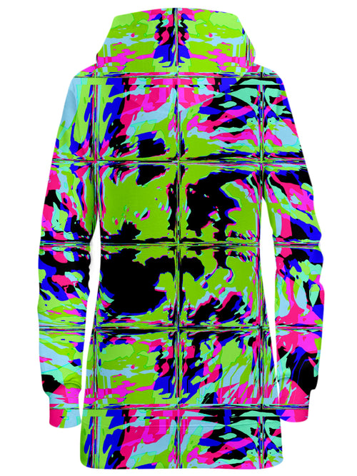 Blacklight Rave Glitch Hoodie Dress Big Tex Funkadelic Epic Hoodie