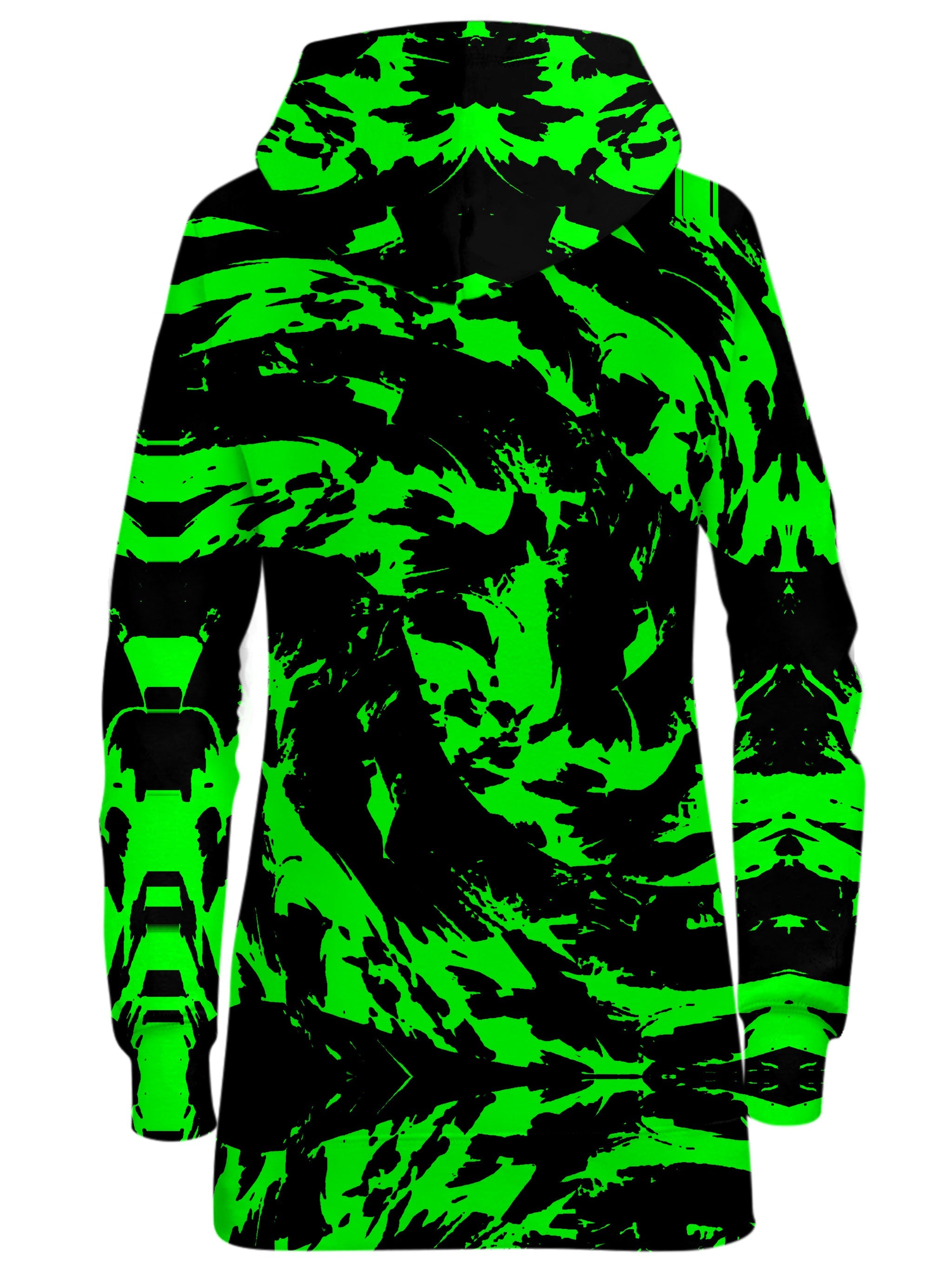 Neon Graffiti Paint Splatter Hoodie Dress Big Tex Funkadelic Epic Hoodie