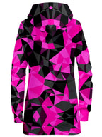 Pink and Black Geo Hoodie Dress Big Tex Funkadelic Epic Hoodie