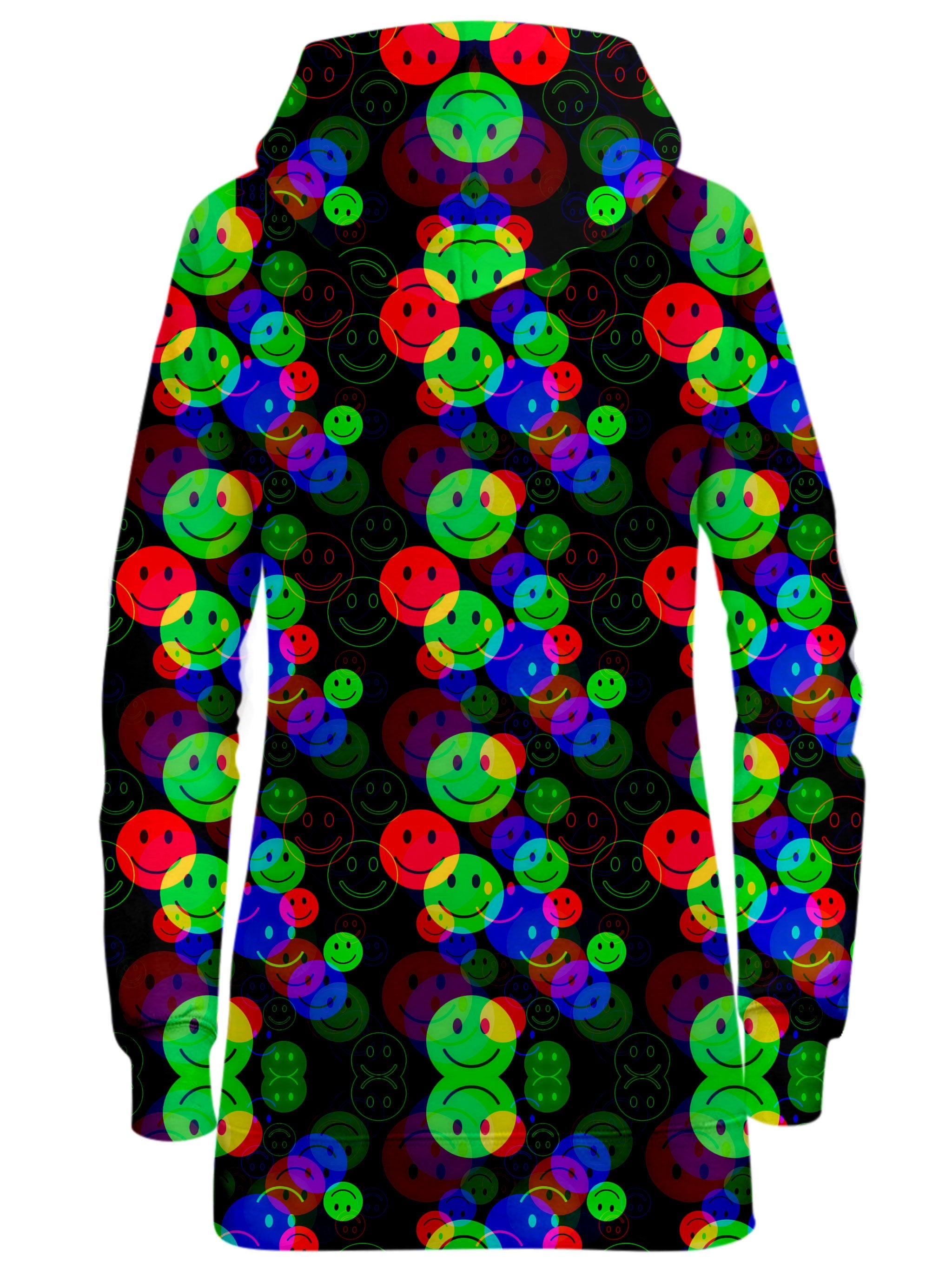 RGB Smile Glitch Hoodie Dress Big Tex Funkadelic Epic Hoodie