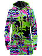 Blacklight Rave Glitch Hoodie Dress Big Tex Funkadelic Epic Hoodie