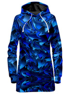 Blue Chromatic Melt Hoodie Dress Big Tex Funkadelic Epic Hoodie