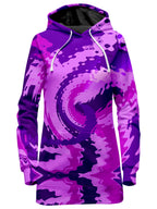 Purple Haze Hoodie Dress Big Tex Funkadelic Epic Hoodie