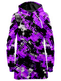 Purple Rave Drip Hoodie Dress Big Tex Funkadelic Epic Hoodie