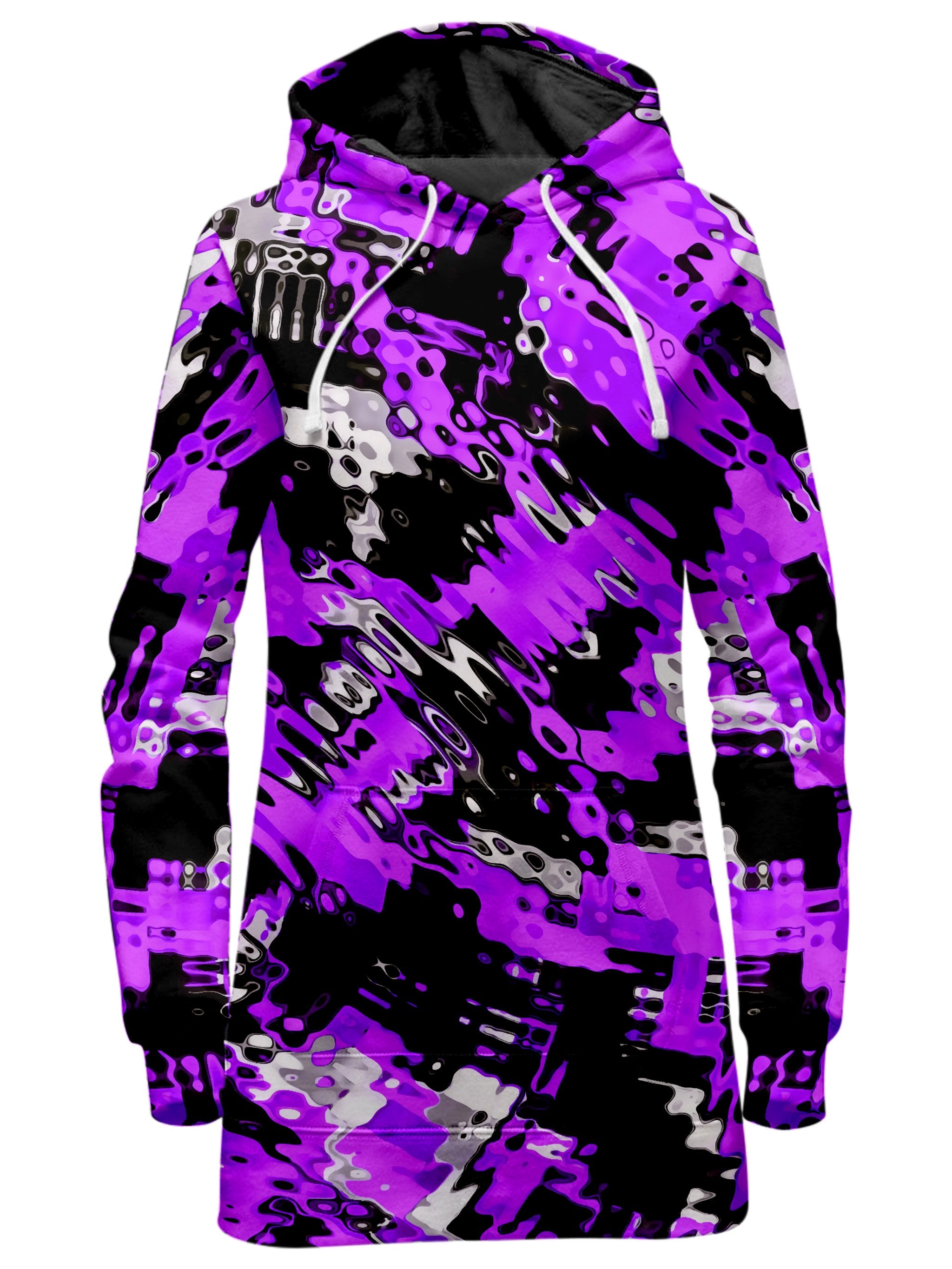 Purple Rave Drip Hoodie Dress Big Tex Funkadelic Epic Hoodie