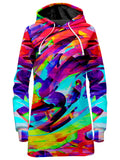Rainbow Graffiti Explosion Hoodie Dress Big Tex Funkadelic Epic Hoodie