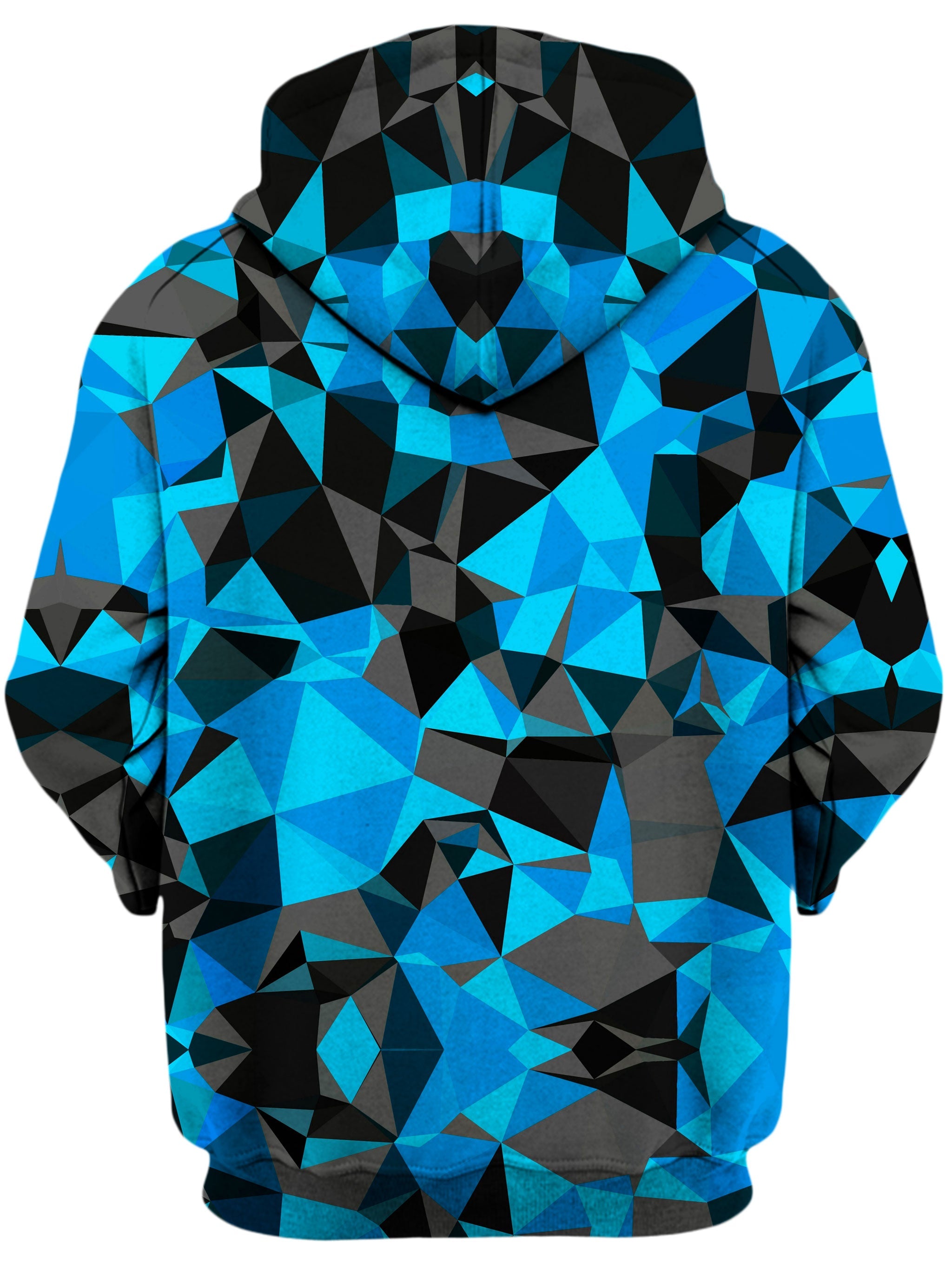 Blue and Black Geo Unisex Hoodie Big Tex Funkadelic Epic Hoodie