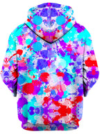 Cherry Frost Paint Splatter Unisex Zip-Up Hoodie Big Tex Funkadelic Epic Hoodie