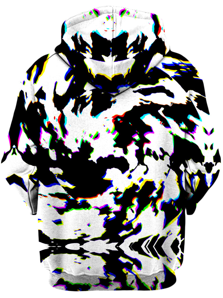 Cow Hide Print Rave Drip Unisex Hoodie