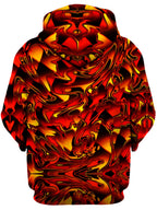 Fire Chromatic Melt Unisex Hoodie Big Tex Funkadelic Epic Hoodie