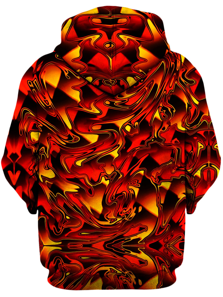 Fire Chromatic Melt Unisex Hoodie