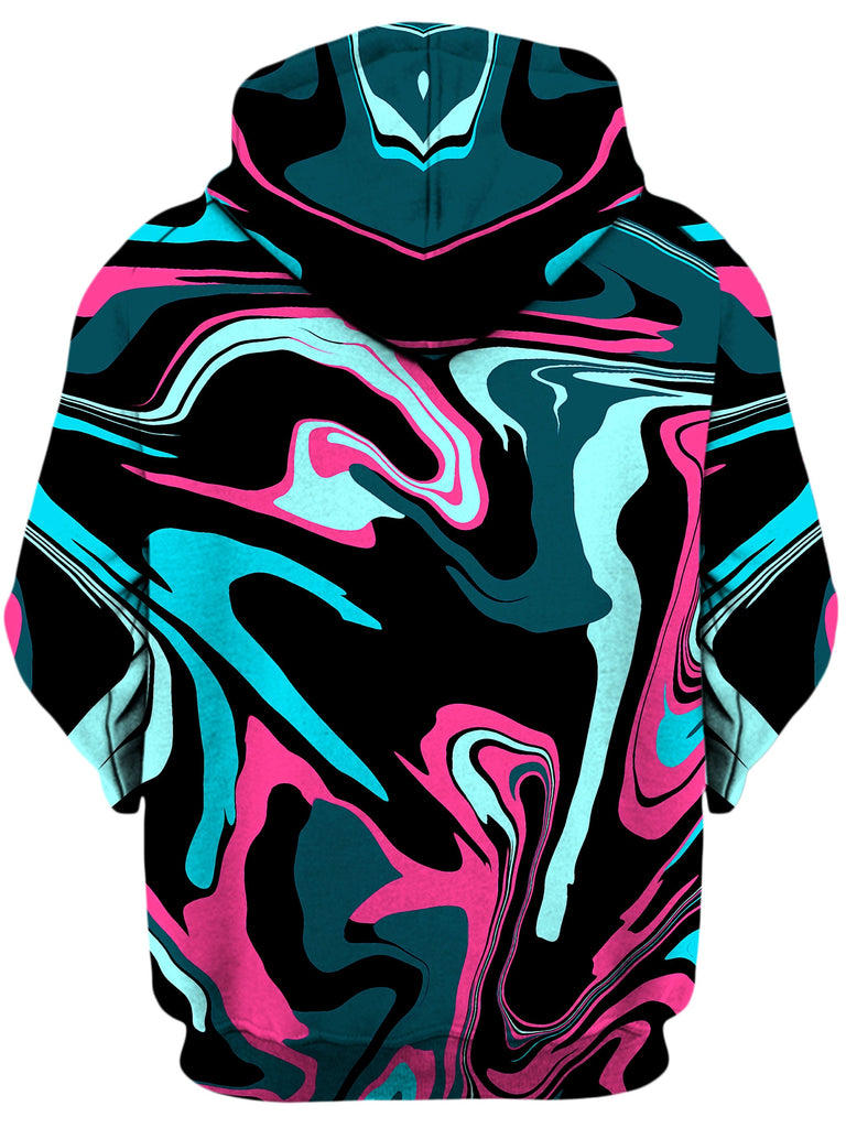 Pink Cyan Melt Unisex Hoodie