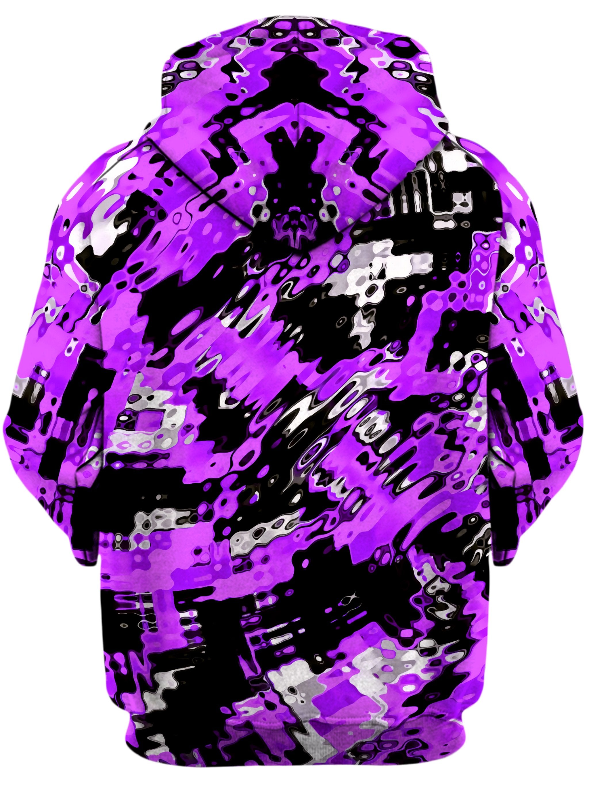 Purple Rave Drip Unisex Zip-Up Hoodie Big Tex Funkadelic Epic Hoodie