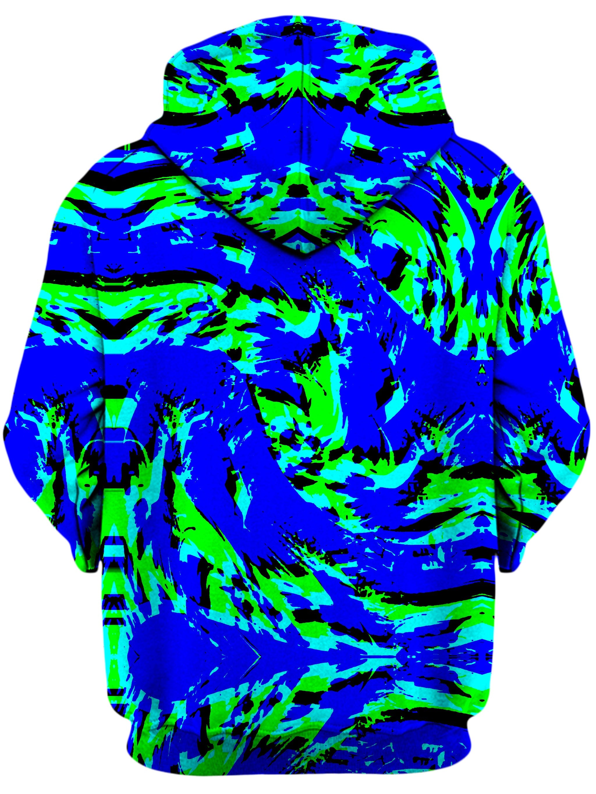Sea Splatter Rave Graffiti Unisex Zip-Up Hoodie Big Tex Funkadelic Epic Hoodie